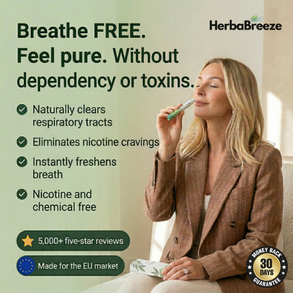 HerbaBreeze™ diffuser – Your protection from nicotine