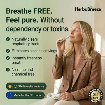 HerbaBreeze™ diffuser – Your protection from nicotine