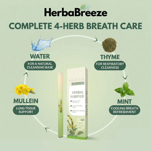 HerbaBreeze™ diffuser – Your protection from nicotine