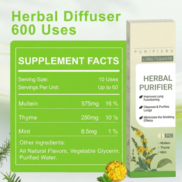 HerbaBreeze™ diffuser – Your protection from nicotine